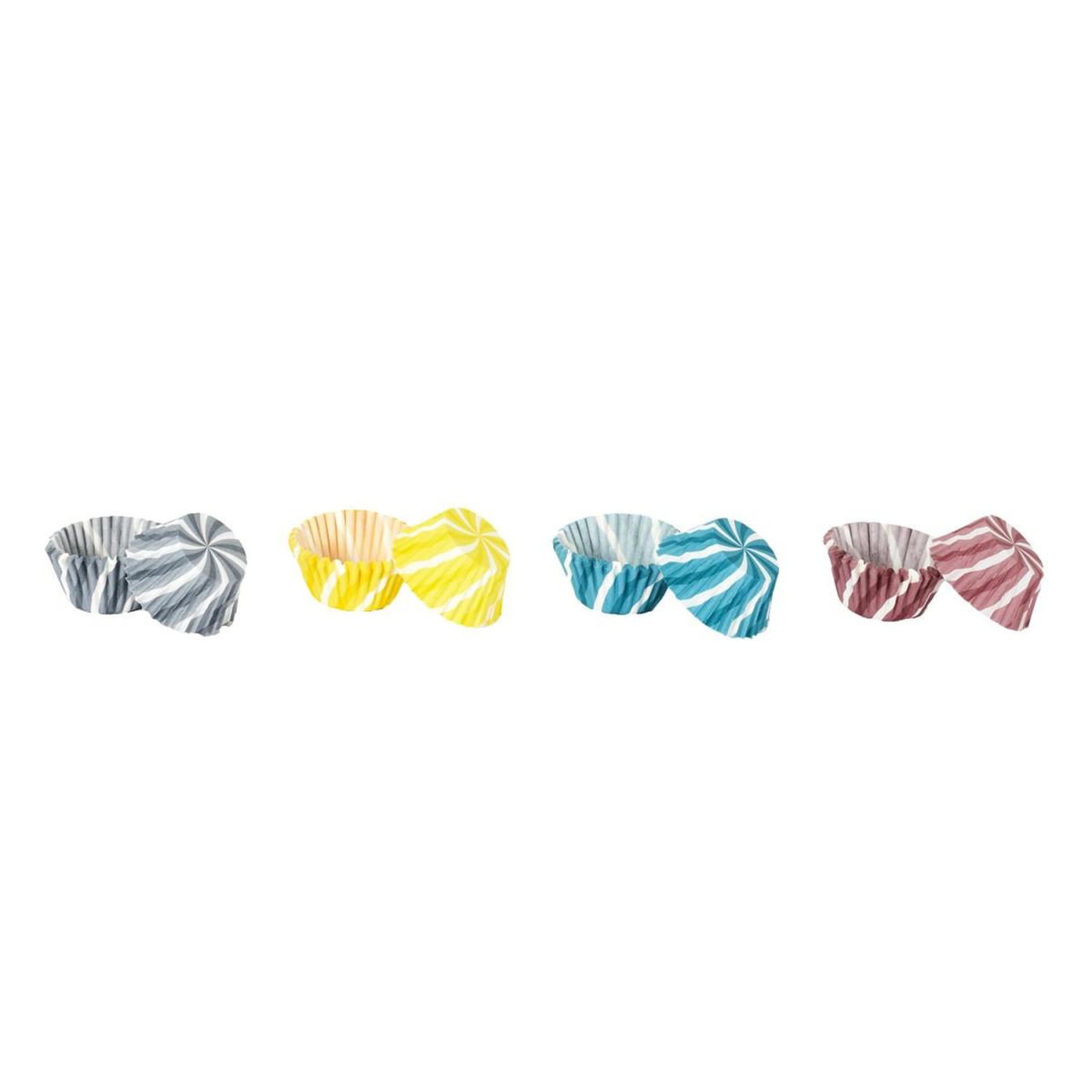 Lily Cook Lot de 100 moules à muffins  papier  4cm multicolore