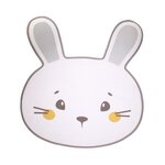 Paris Prix Tapis Mousse Enfant  Lapin  75x80cm Blanc