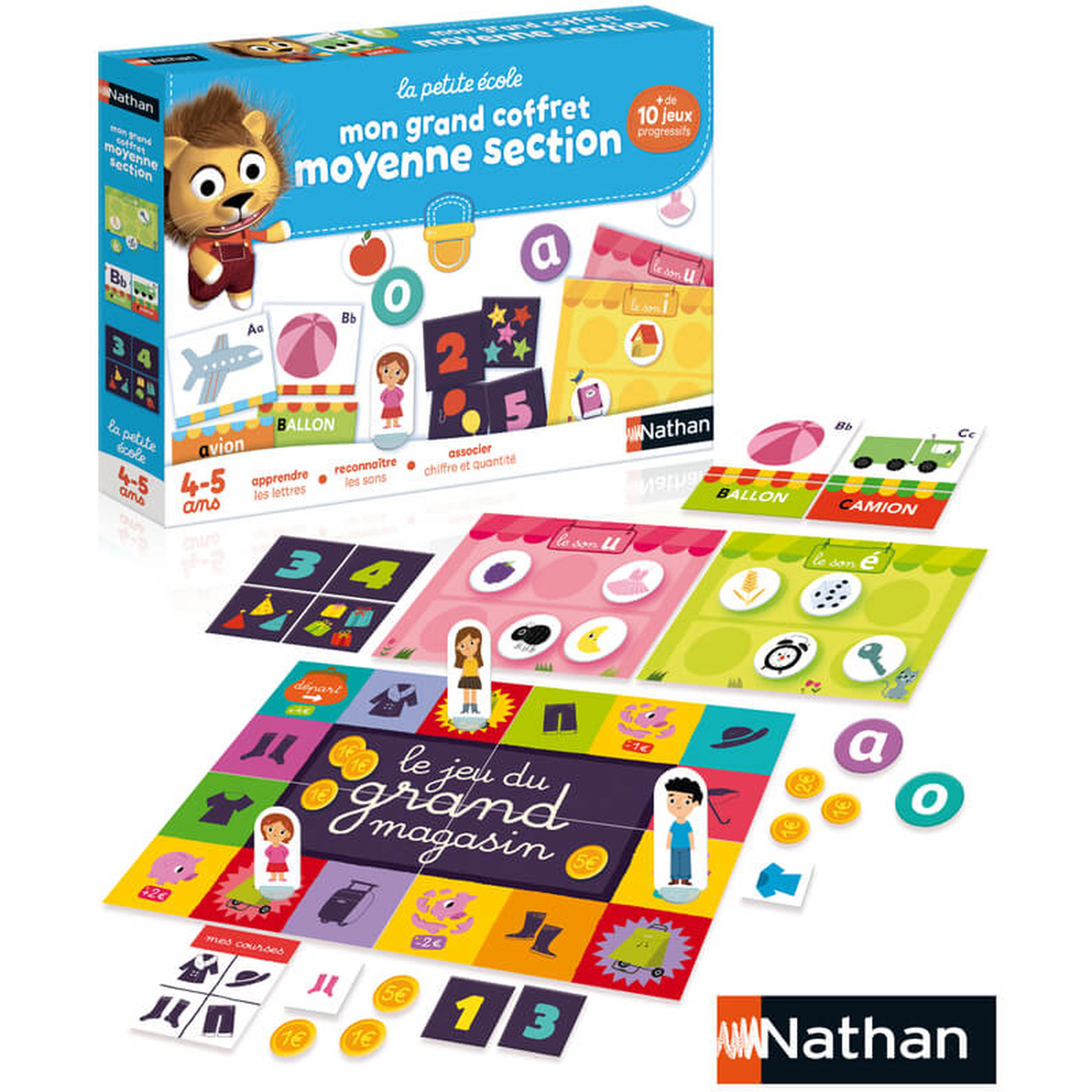 Voir la diapositive 3 : Nathan Grand Coffret Diset Moyenne Section