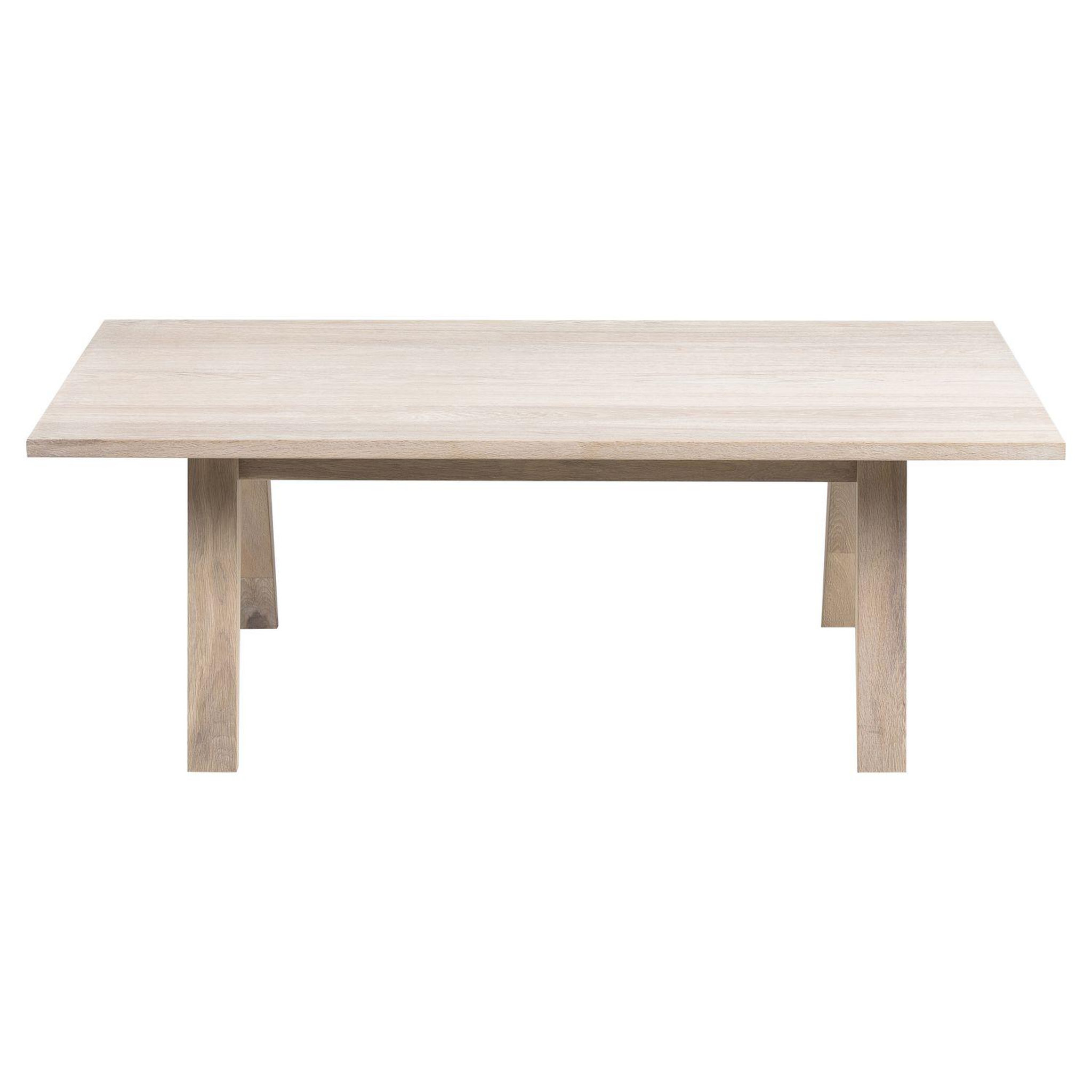 Voir la diapositive 4 : TOILINUX Table basse en panneaux de particules rectangulaire - beige