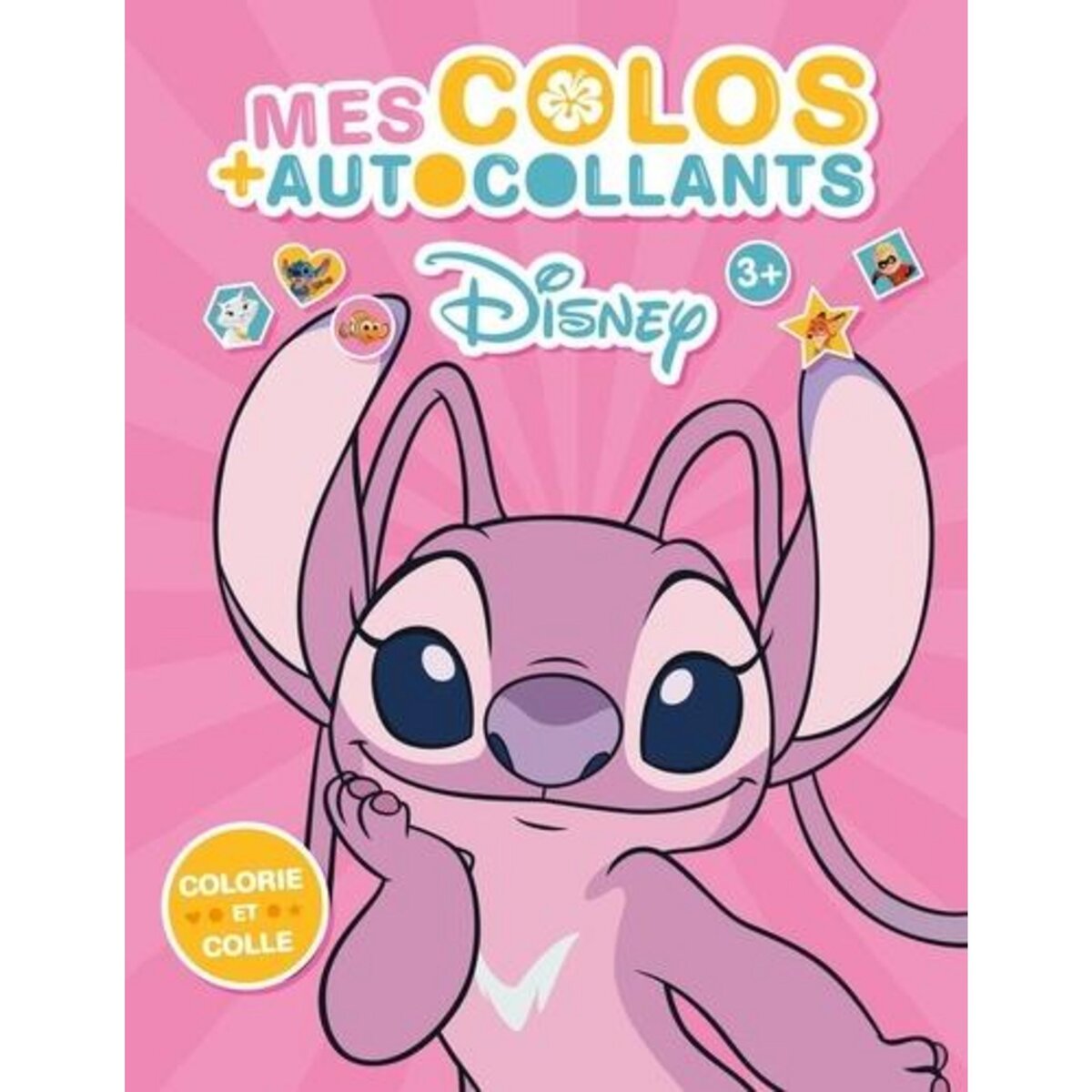 MES COLOS + AUTOCOLLANTS STITCH, Disney