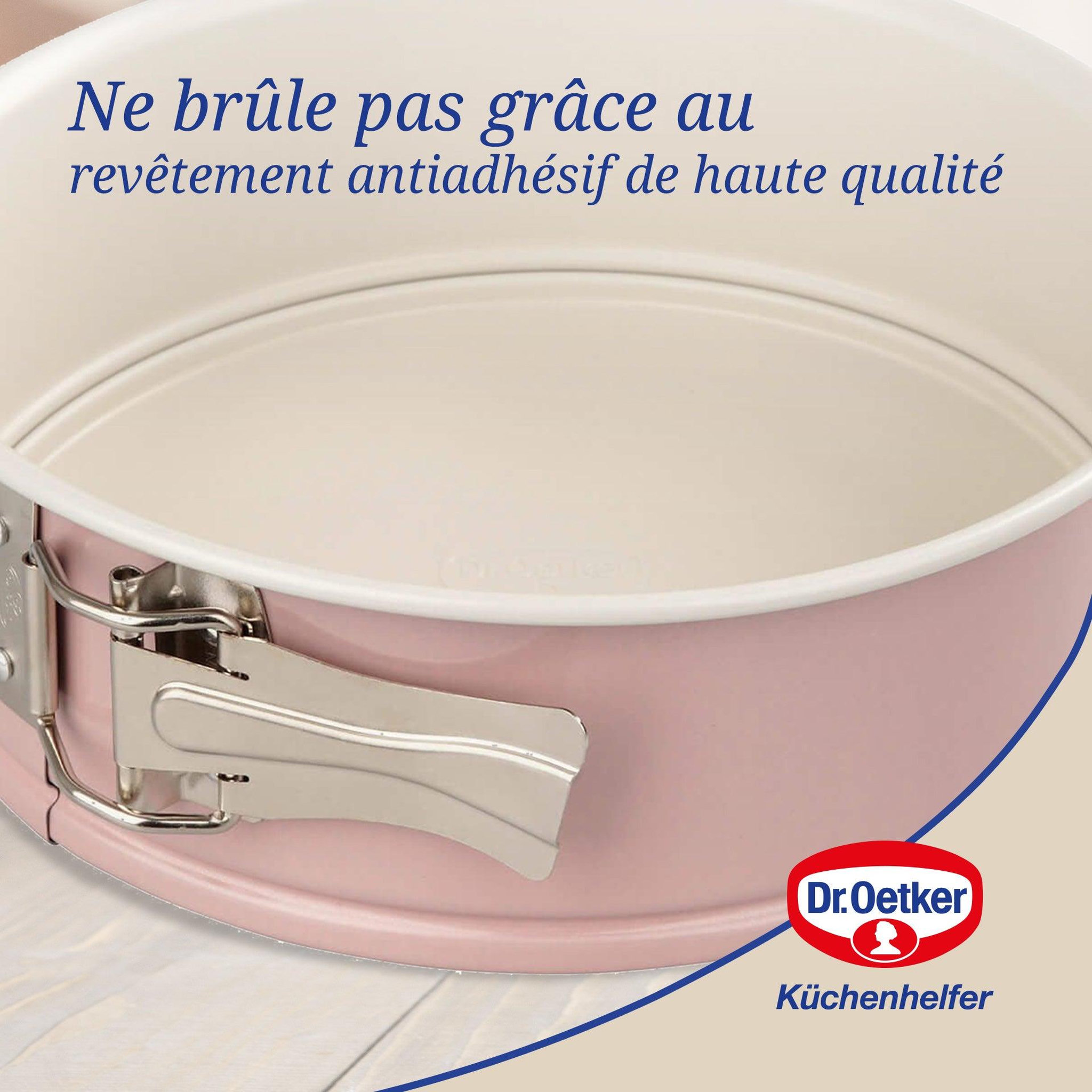 Voir la diapositive 4 : DR.OETKER Moule à manqué à charnière 20 cm Dr. Oetker Rétro