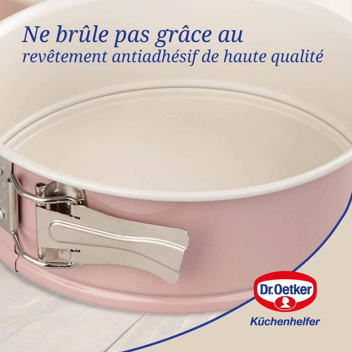 DR.OETKER Moule à manqué à charnière 20 cm Dr. Oetker Rétro