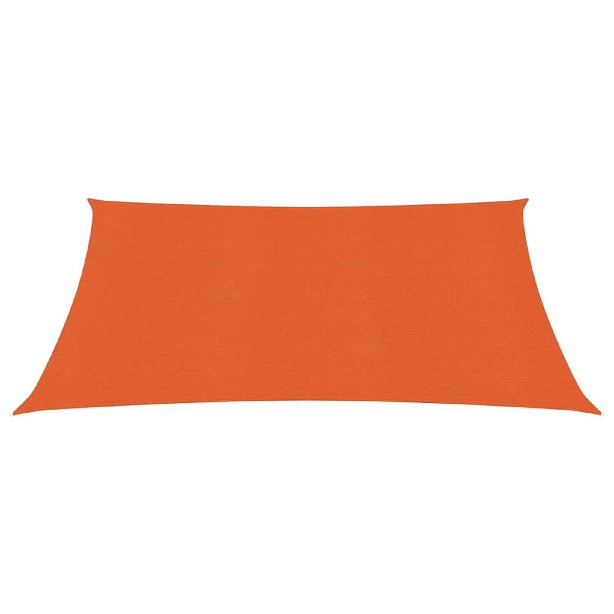 Voir la diapositive 3 : VIDAXL Voile d'ombrage 160 g/m^2 Orange 3,6x3,6 m PEHD