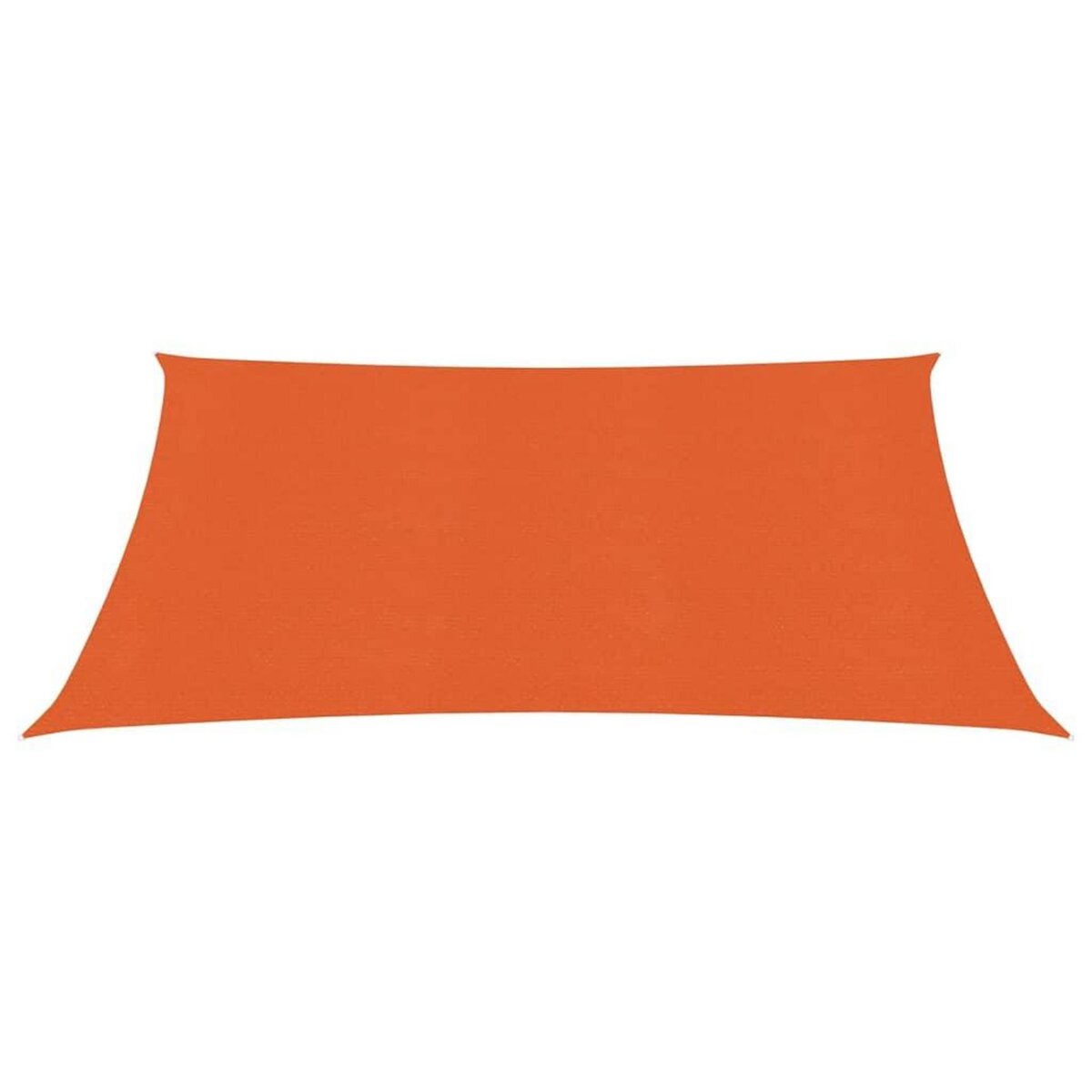 VIDAXL Voile d'ombrage 160 g/m^2 Orange 3,6x3,6 m PEHD