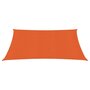 Voir la diapositive 3 : VIDAXL Voile d'ombrage 160 g/m^2 Orange 3,6x3,6 m PEHD