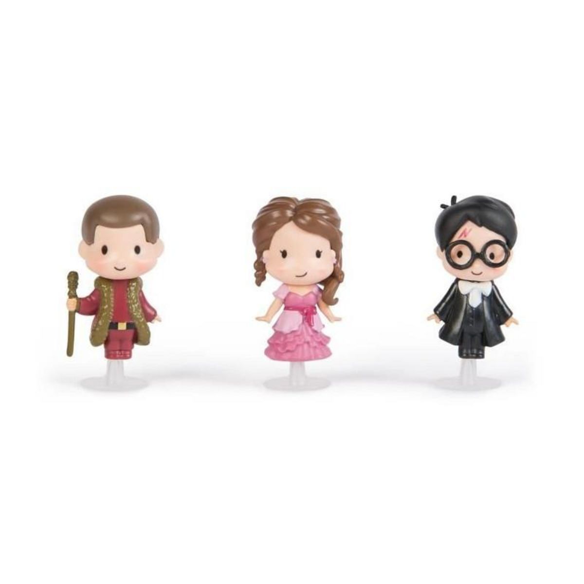 Spin Master SPIN MASTER MULTIPACK 3 FIGURINES BAL DE NOËL MOMENTS MAGIQUES SAISON 4 Wizarding World