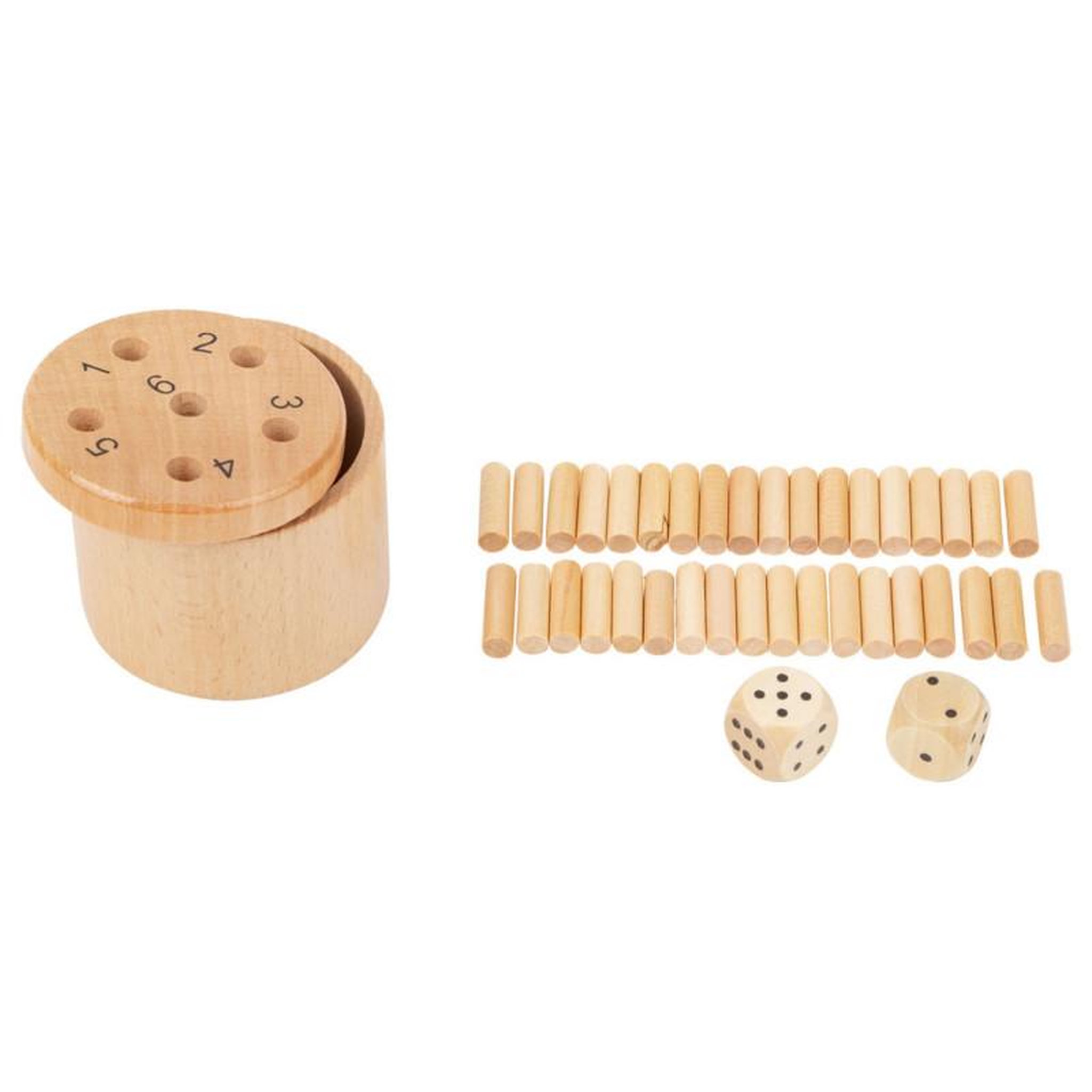 Voir la diapositive 3 : SMALL FOOT Small Foot - Dice Game Super Six Dice 11365