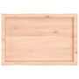 Voir la diapositive 5 : VIDAXL Dessus de table bois massif non traite bordure assortie