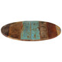 Voir la diapositive 3 : VIDAXL Dessus de table rond 60 cm 15-16 mm Bois de recuperation