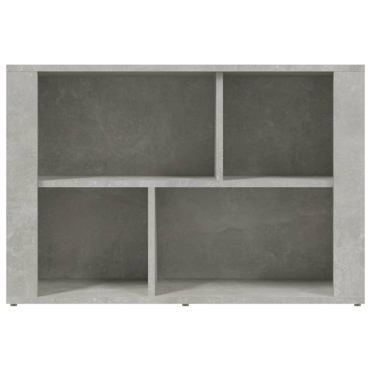 VIDAXL Buffet Gris beton 80x30x54 cm Bois d'ingenierie