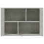Voir la diapositive 5 : VIDAXL Buffet Gris beton 80x30x54 cm Bois d'ingenierie