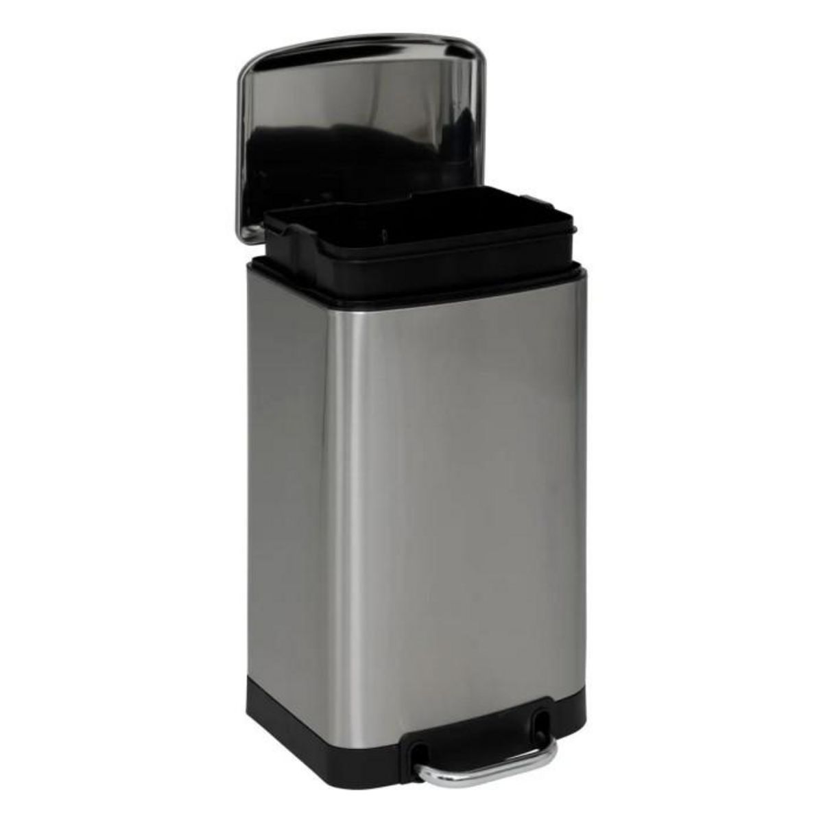FIVE Poubelle de Cuisine en Inox  Ariane  20L Argent