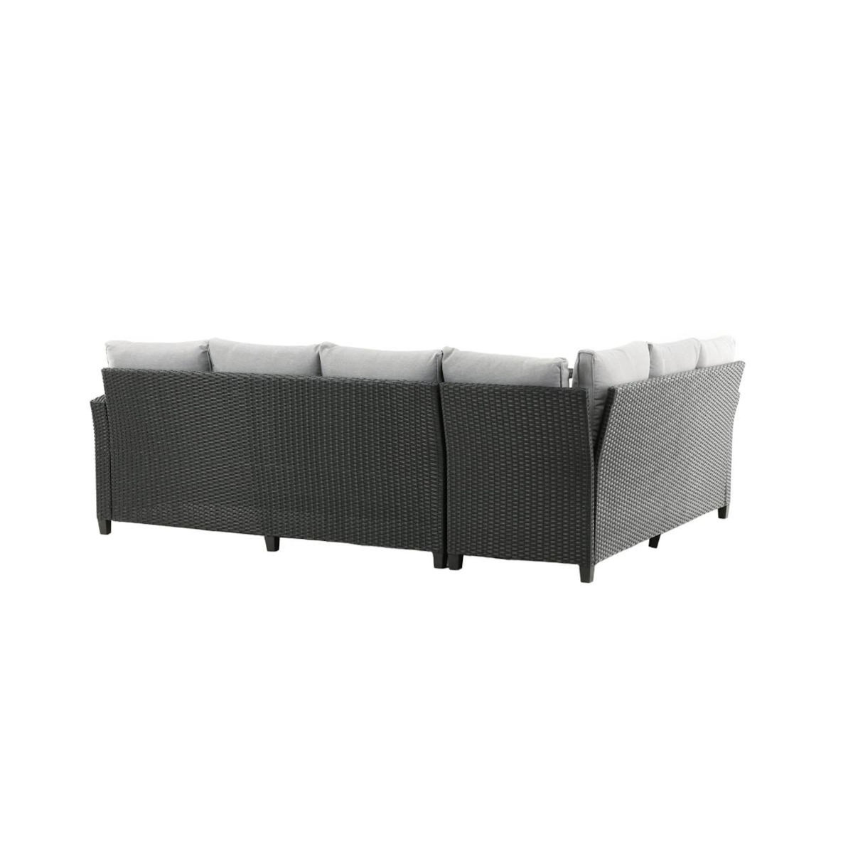 Paris Prix Salon d'Angle de Jardin  Brentwood  230cm Noir