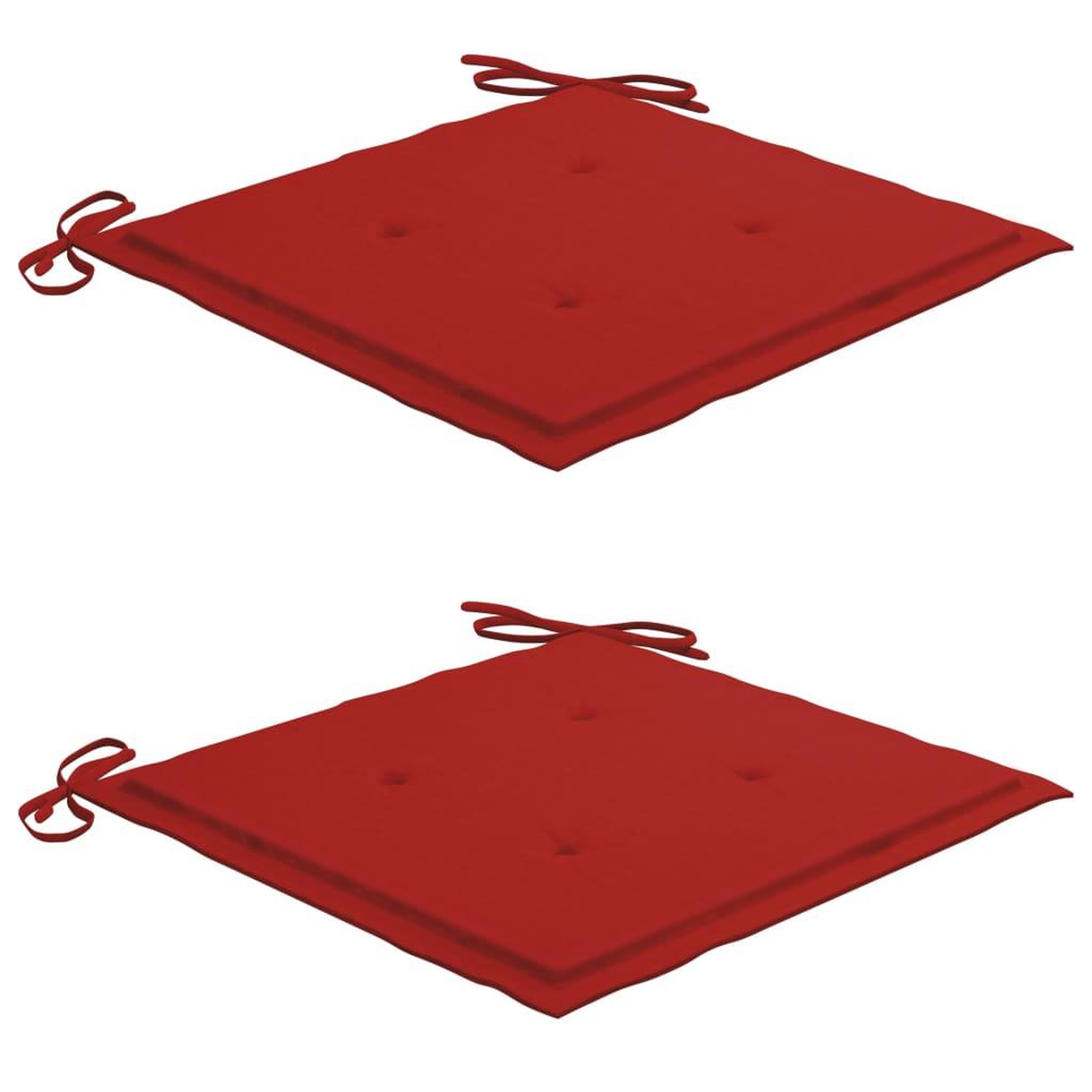 Voir la diapositive 4 : VIDAXL Chaises a manger de jardin avec coussins lot de 2 Acacia massif