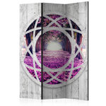 Paris Prix Paravent 3 Volets  Fuchsia Landscape  135x172cm