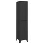 Voir la diapositive 4 : VIDAXL Armoire a casiers Anthracite 38x40x180 cm Acier