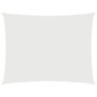 Voir la diapositive 2 : VIDAXL Voile de parasol tissu oxford rectangulaire 3x4,5 m blanc