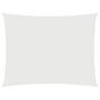 Voir la diapositive 2 : VIDAXL Voile de parasol tissu oxford rectangulaire 3x4,5 m blanc