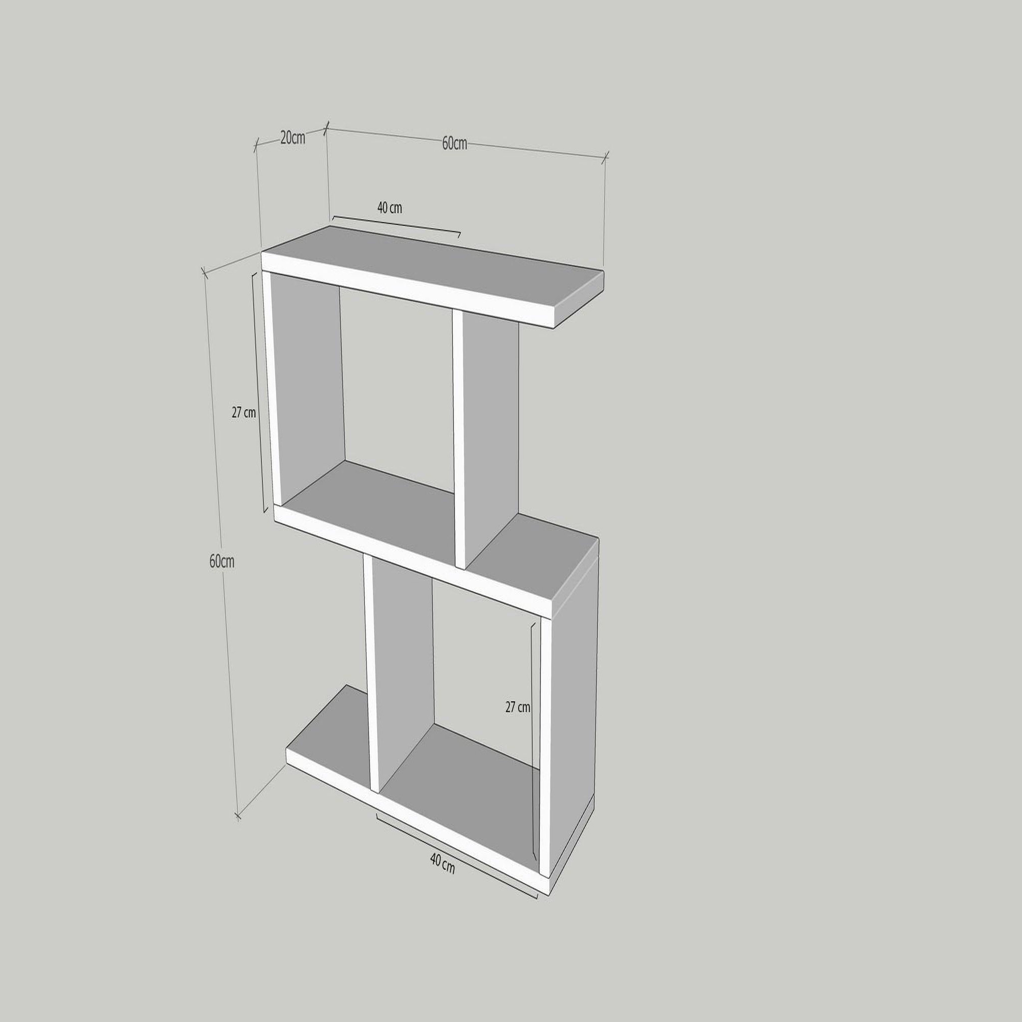 Voir la diapositive 4 : Habitat et Jardin Table d'appoint en bois  life  - 60 x 20 x 60 cm - chêne