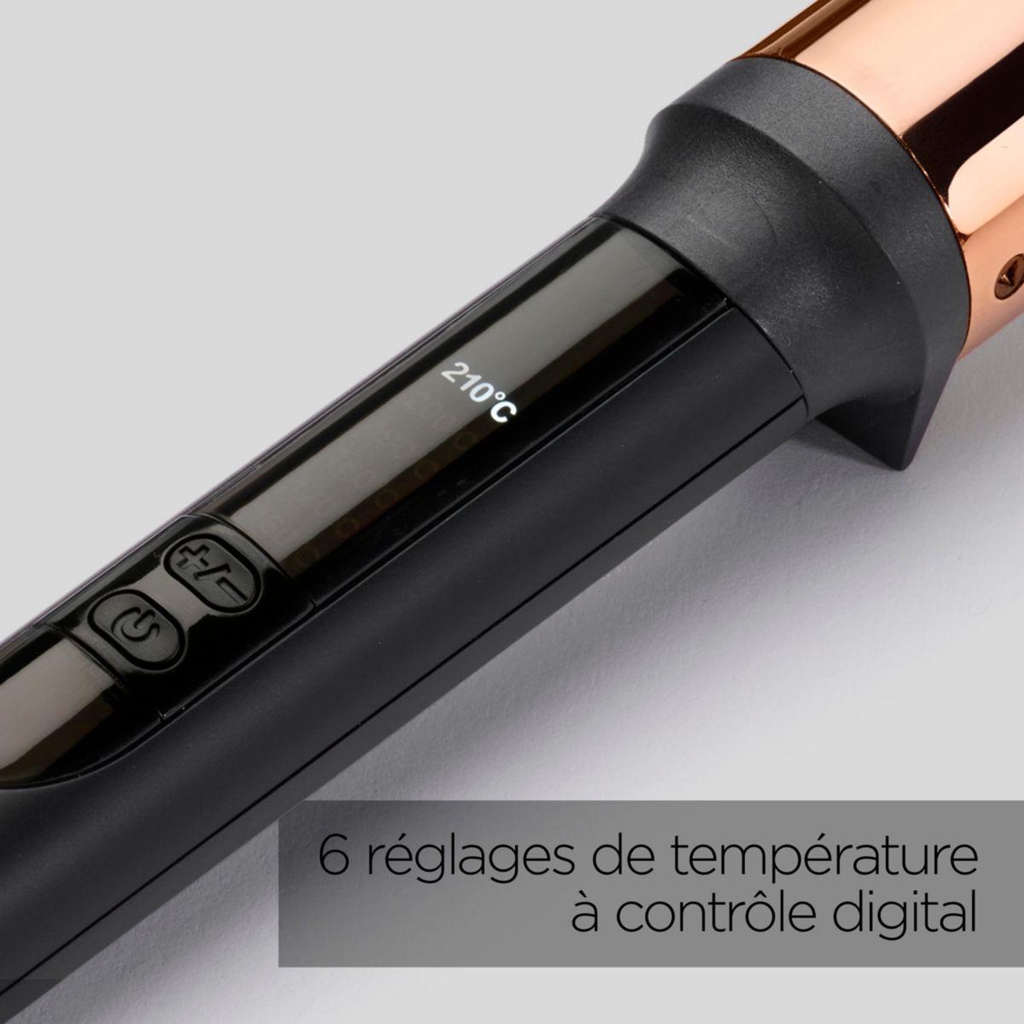 Voir la diapositive 5 : BABYLISS Fer à boucler C458E Salon Brilliance Conical