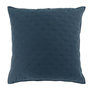 Voir la diapositive 1 : Paris Prix Housse de Coussin  Mellow  60x60cm Bleu & Blanc