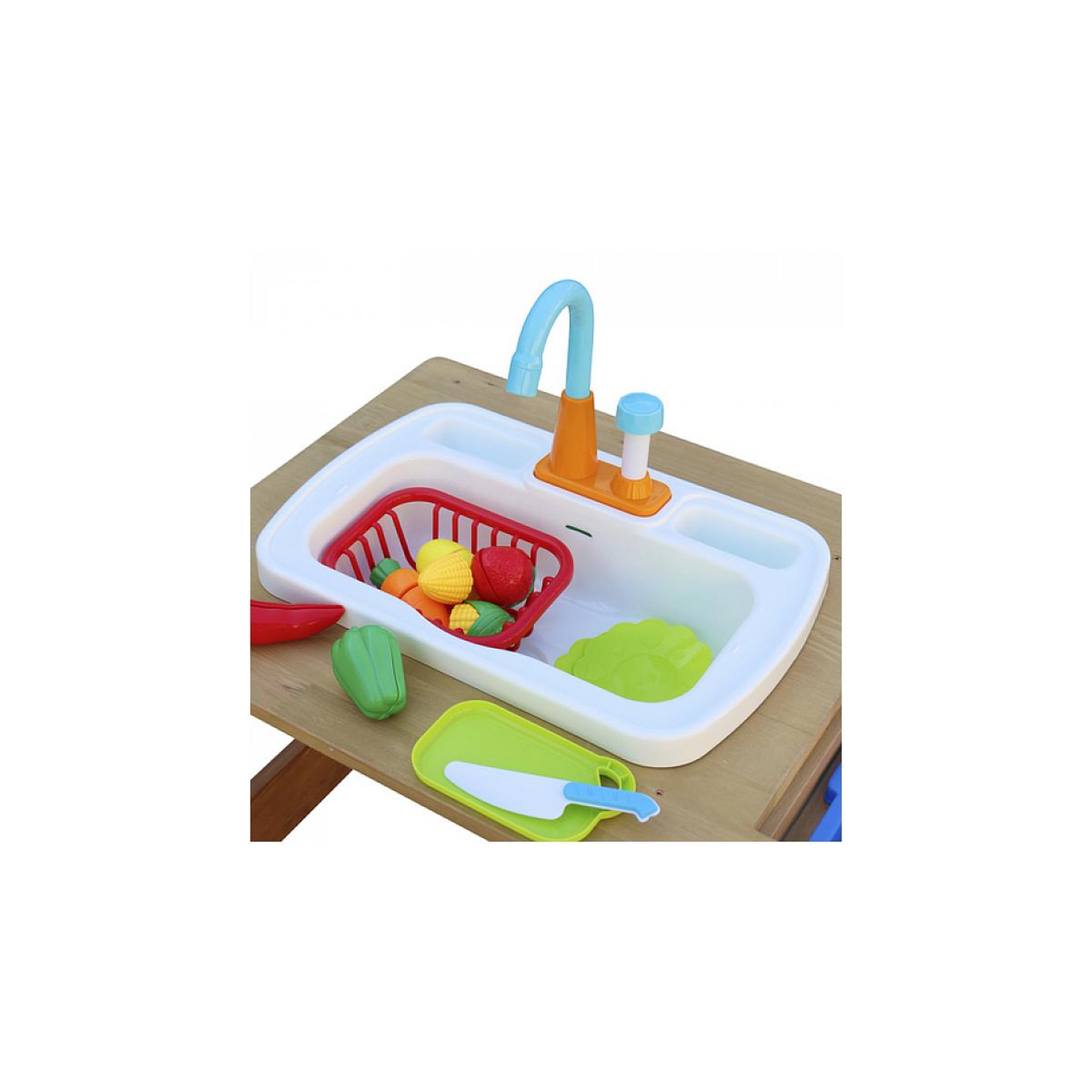 Voir la diapositive 2 : Axi House AXI Emily Table sable et eau Picnic avec cuisine et evier