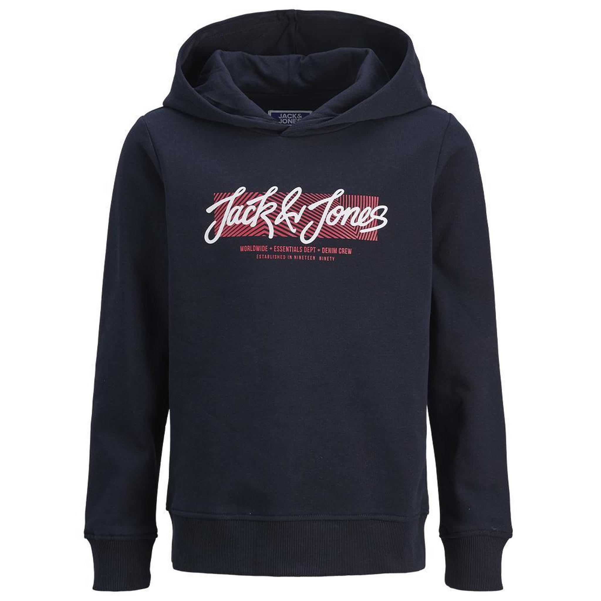 Jack & Jones Sweat à capuche marine garçon jack & jones hurban. Coloris disponibles : Bleu