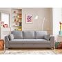 Voir la diapositive 5 : LISA DESIGN Tala - canapé 3 places - convertible - en tissu