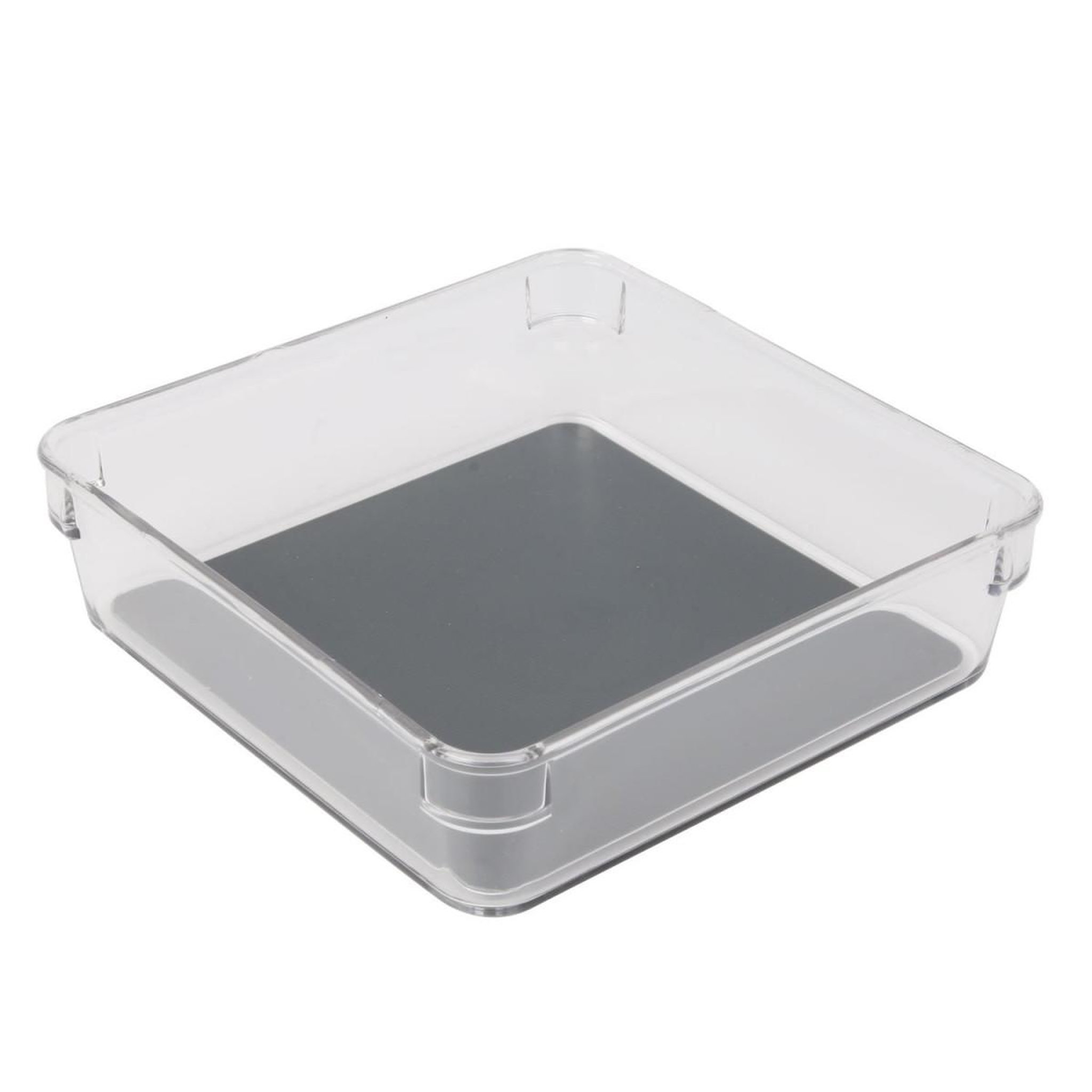 COOK CONCEPT Organisateur de tiroir  antidérapant  16cm transparent