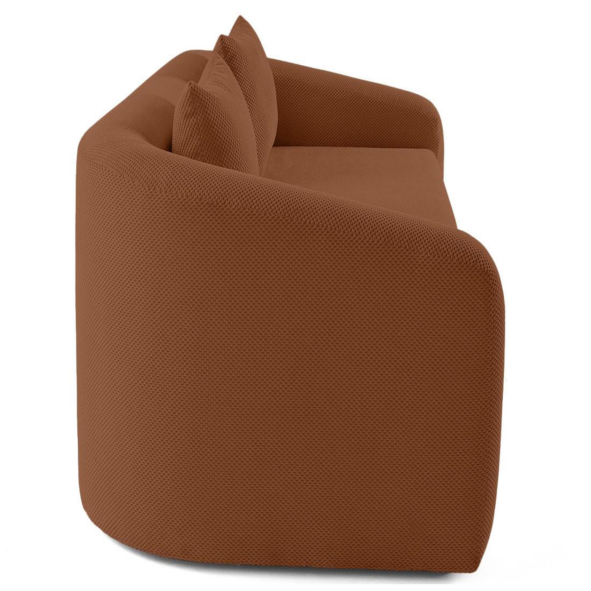Voir la diapositive 6 : BEST MOBILIER Nuvia - canapé convertible déplimousse 3 places en velours texturé
