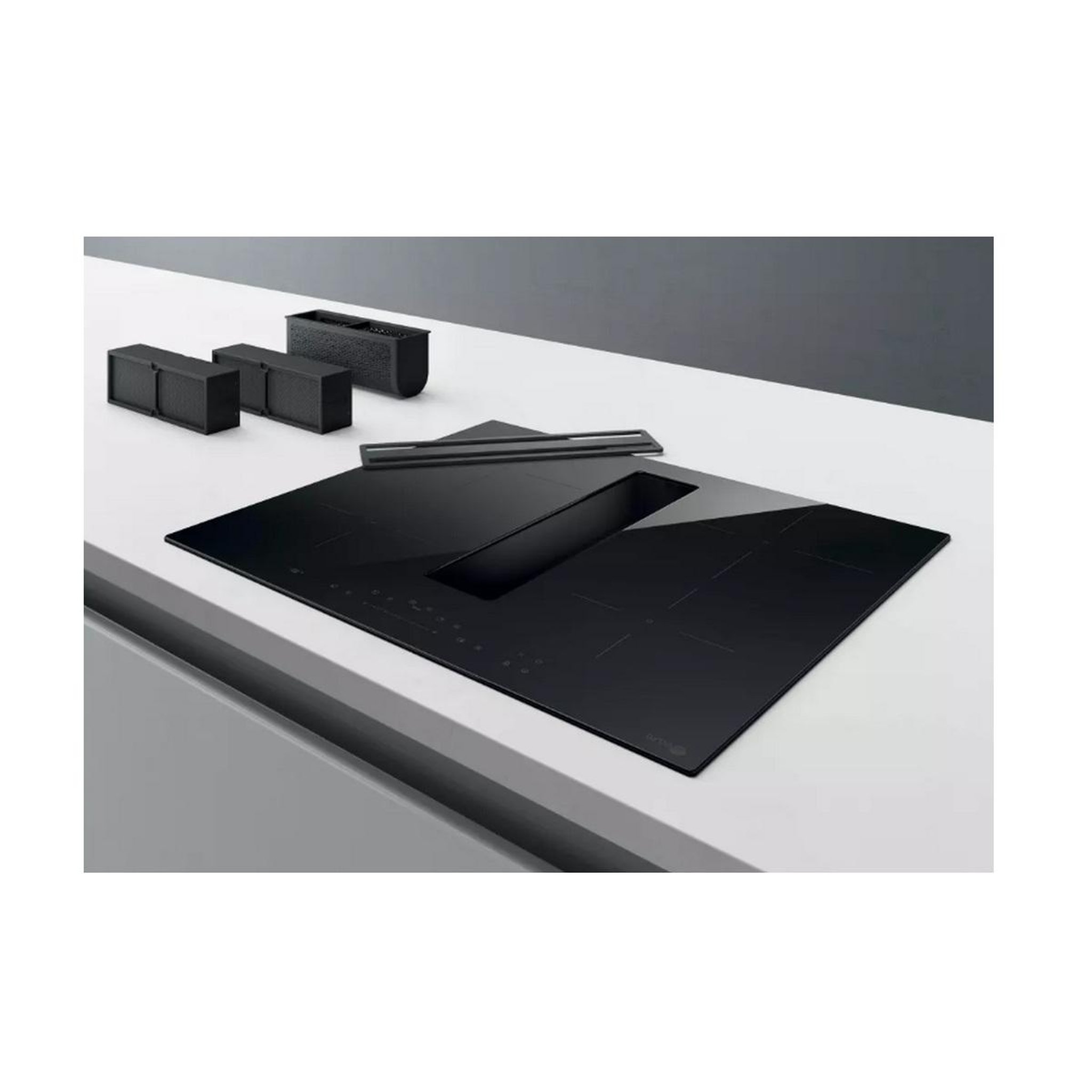 Voir la diapositive 4 : TURBOAIR Table de cuisson aspirante induction 60cm 4 feux 7400w - impulsobla60