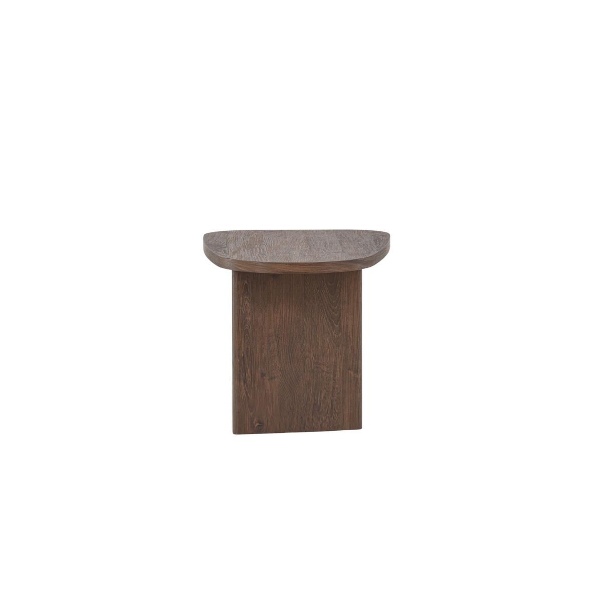 Voir la diapositive 6 : Paris Prix Table d'appoint design  gronvik  70cm marron