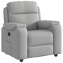Voir la diapositive 2 : VIDAXL Fauteuil inclinable gris nuage tissu