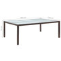 Voir la diapositive 5 : VIDAXL Table a dîner d'exterieur Marron 200x150x74 cm Resine tressee
