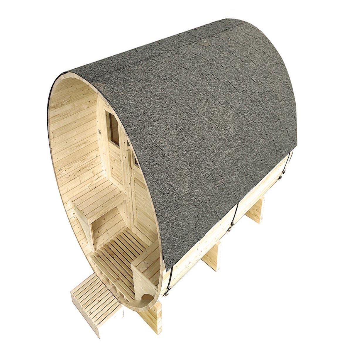 Holl's Sauna traditionnel d'extérieur Gaïa Luna - Holl's