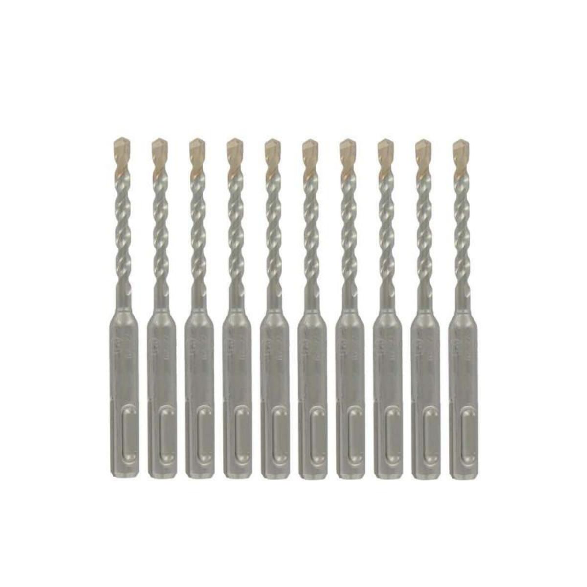 AEG Jeu de 10 forets SDS+ 2 taillants AEG 5x110mm 4932352256