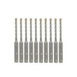 AEG Jeu de 10 forets SDS+ 2 taillants AEG 5x110mm 4932352256