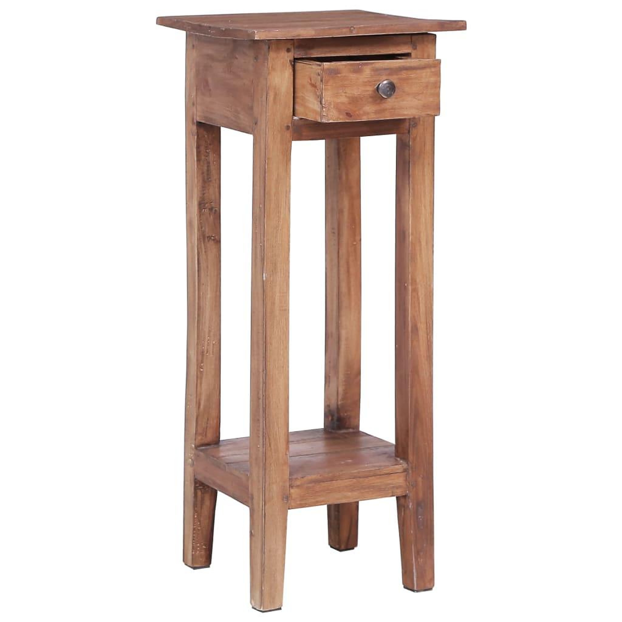 Voir la diapositive 2 : VIDAXL Support pour plantes 30x30x75 cm bois d'acajou massif