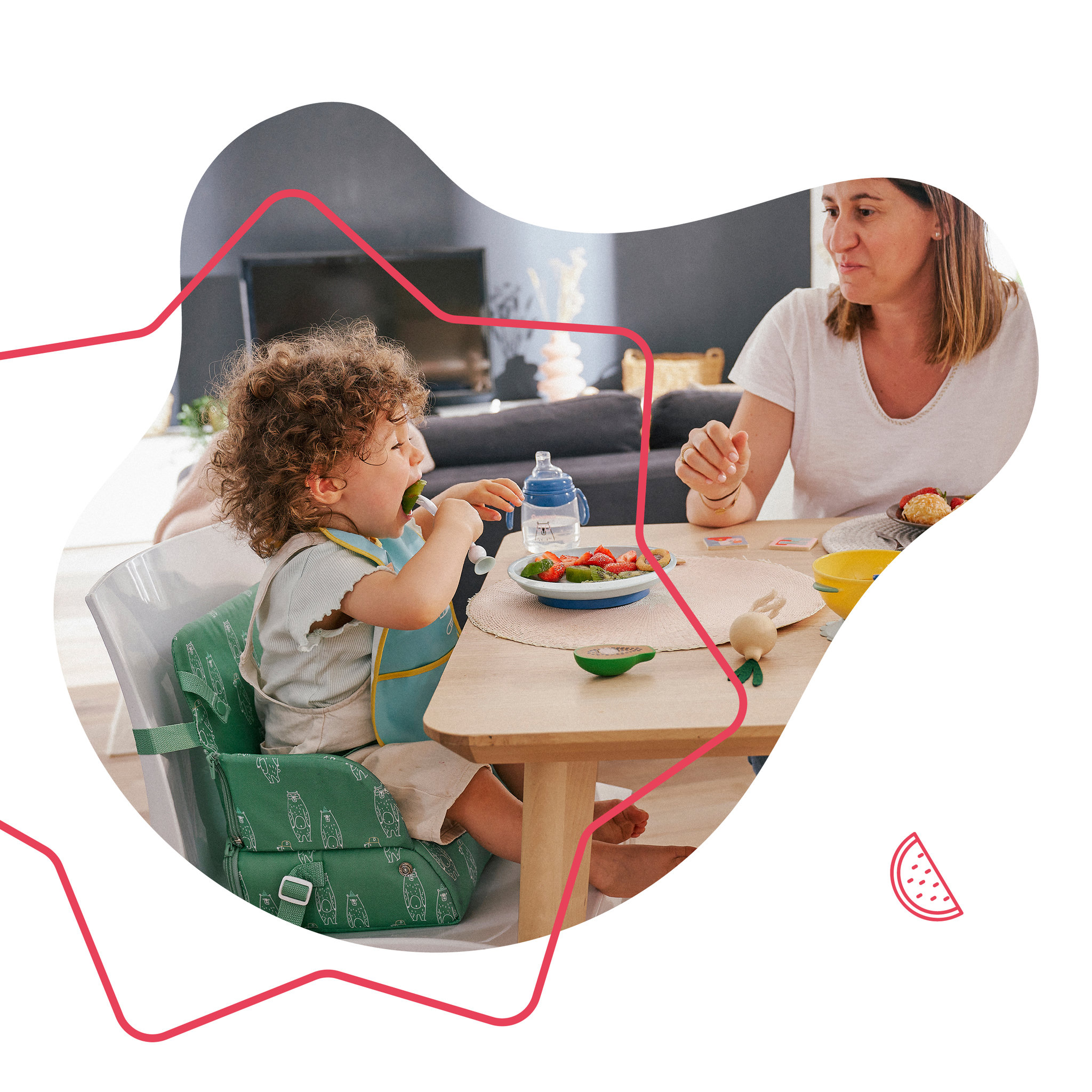 Voir la diapositive 5 : REHAUSSEUR DE CHAISE NOMADE 2 EN 1 