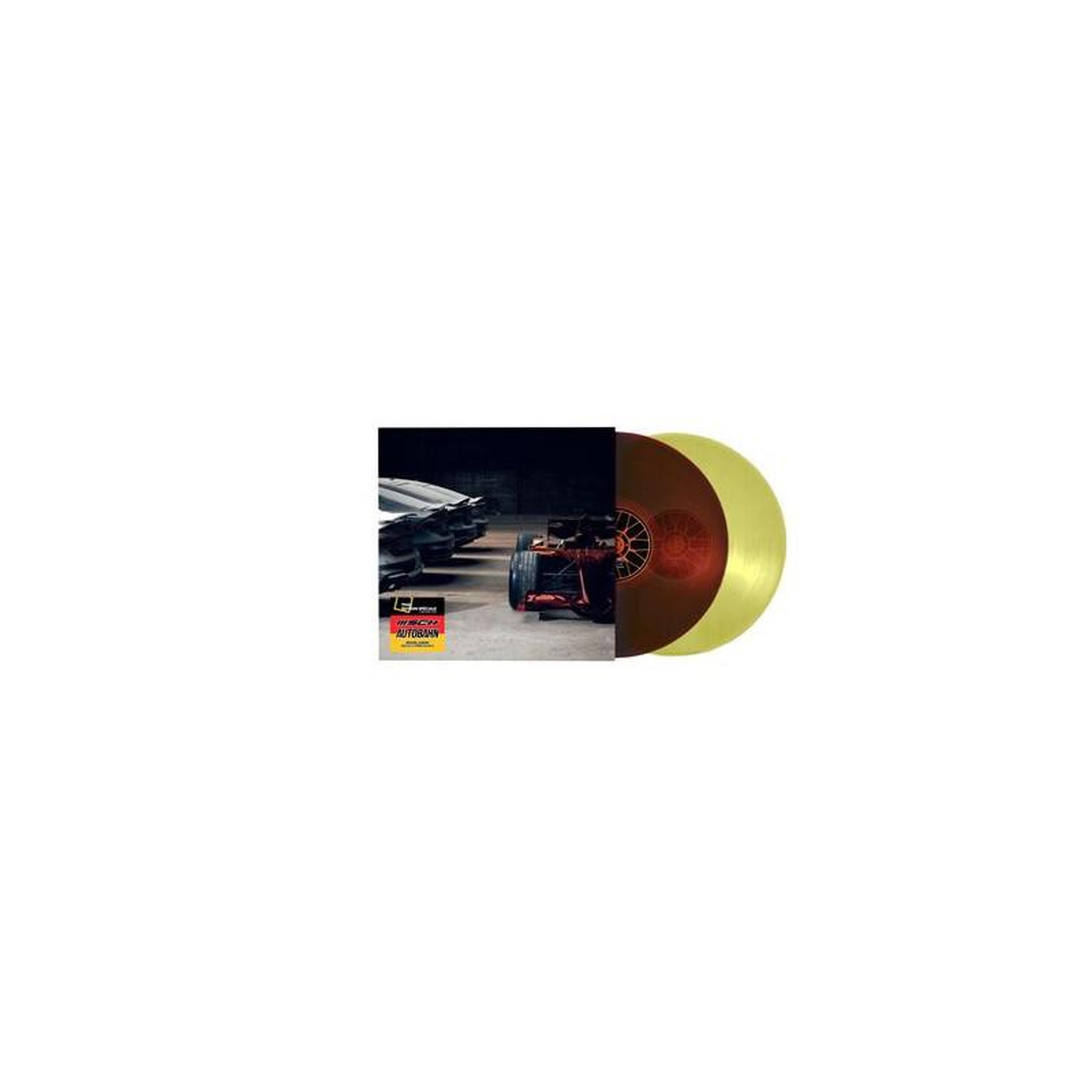 Cd autobahn exclusivité fnac sans marque disque deux tons colorés