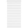 Voir la diapositive 1 : VIDAXL Store zebre blanc 80x100 cm largeur du tissu 75,9 cm polyester