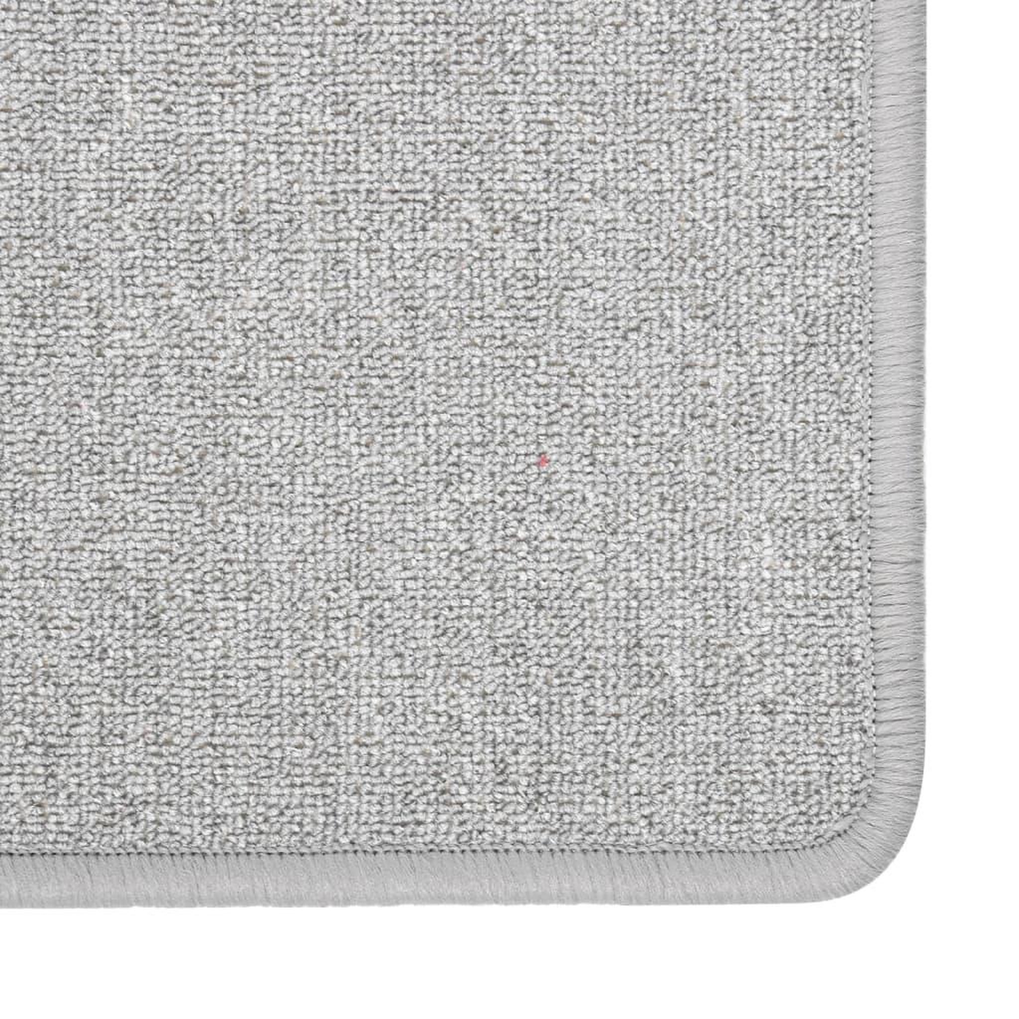 Voir la diapositive 3 : VIDAXL Tapis de couloir Gris clair 50x300 cm