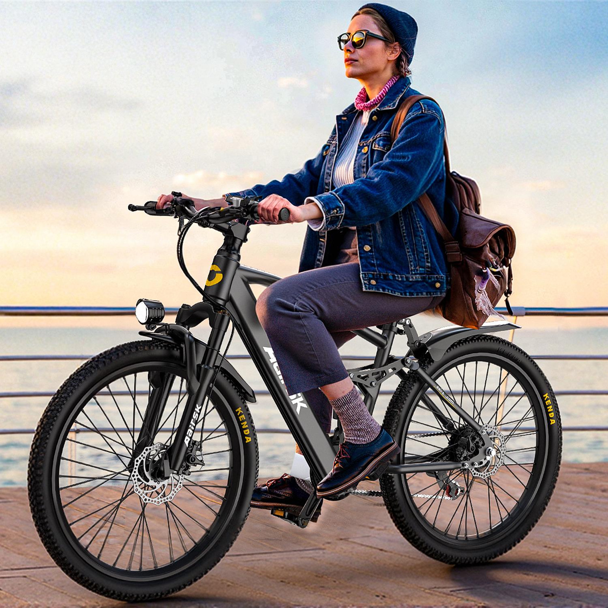Voir la diapositive 4 : AAIRSK Vélo électrique Aairsk GT900, 26 po