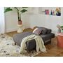 Voir la diapositive 2 : BEST MOBILIER Cristal - fauteuil - convertible avec coffre - en velours texturé
