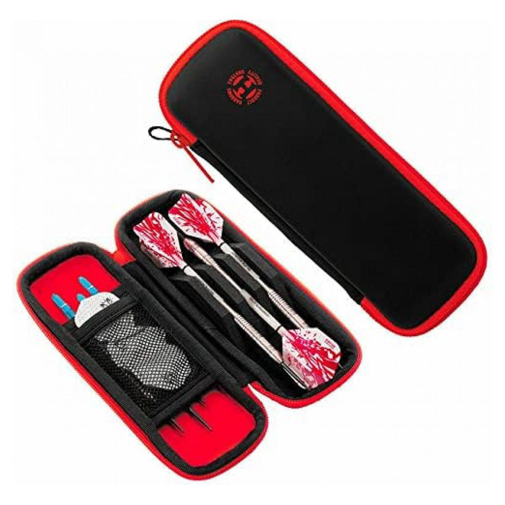 Harrows Etui fléchettes blaze rouge noir