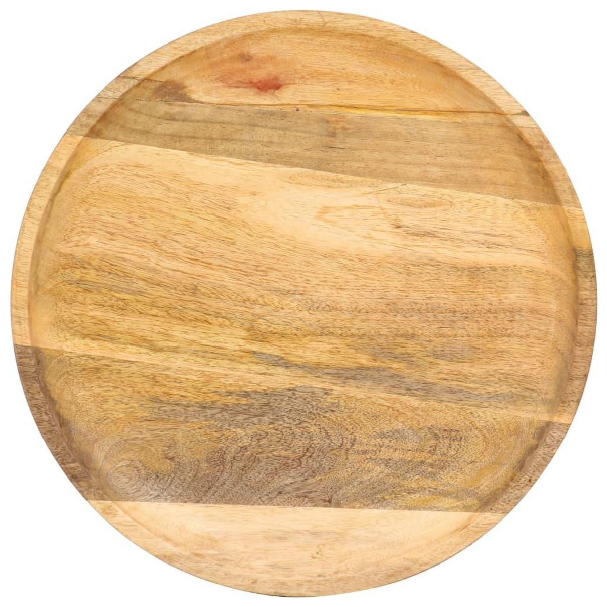 VIDAXL Table d'appoint ronde 43x43x66 cm Bois de manguier massif