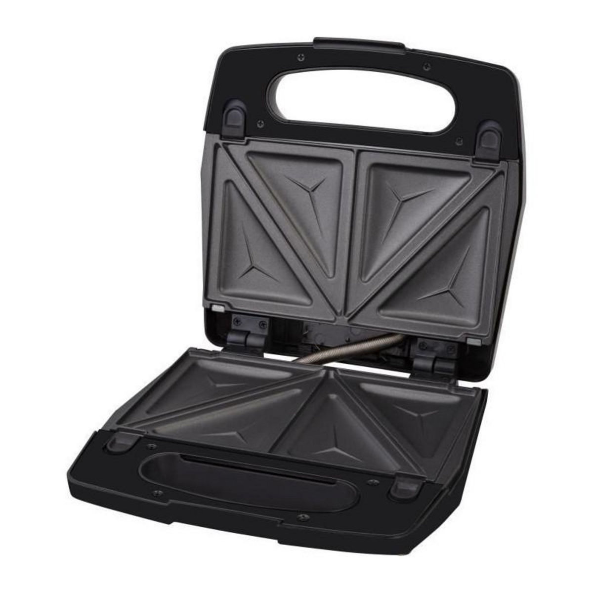 SENCO Appareil a croque-monsieur 3 en 1 - SENCOR - SSM 9410SS - 700 W - 3 plaques - Boîtier CoolTouch - Argent