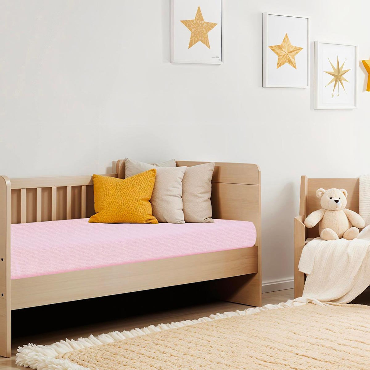 MINEA MINEA | Alèse B-Sensible Rose bébé | Impermeable & Anti-acariens