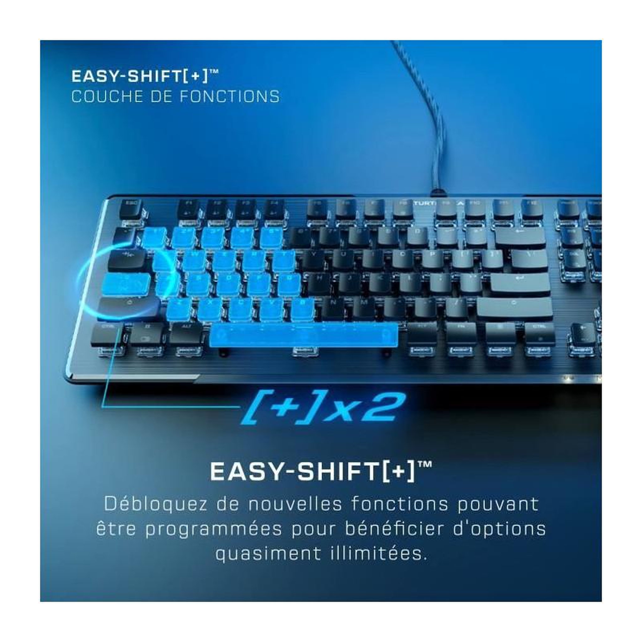 Voir la diapositive 6 : Turtle Beach Clavier gamer Vulcan II Noir Linear FR